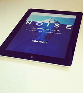 The Noise app on an iPad